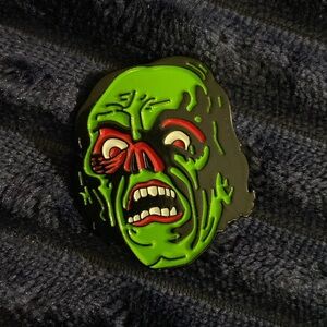 NEW Horror Movie Character Phantom of the Opera Green Enamel Pin